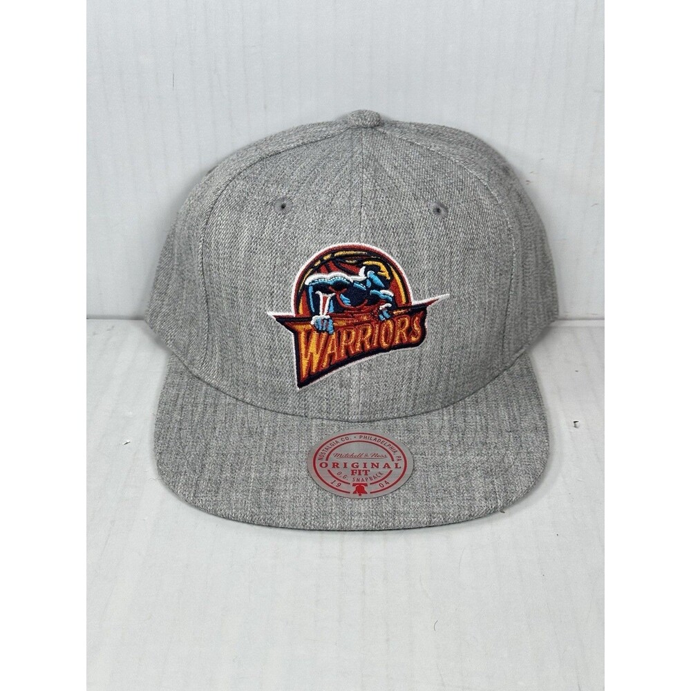 Mitchell & Ness Golden State Warriors GSW Retro Adjustable SnapBack Hat Cap NEW
